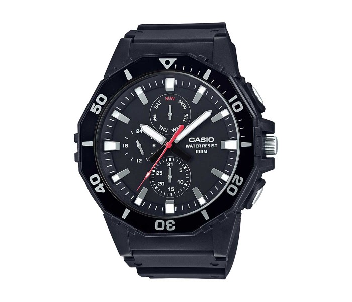 Casio MRW-400H-1AVDF Mens Analog Watch Black - Zoom Image 2