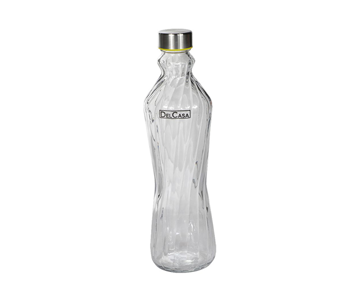 Delcasa DC1269 1 Litre Glass Water Bottle - Zoom Image