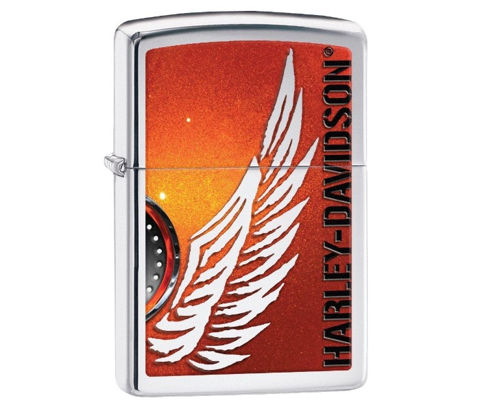 Zippo 28977 Harley Davidson Wing Lighter Multicolor - Zoom Image