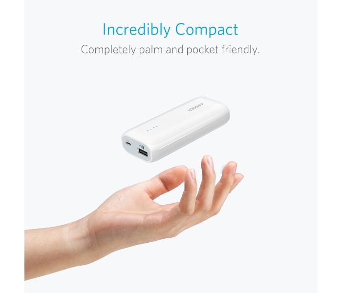 Anker A1211 Powercore 5200 mAh Power Bank White - Zoom Image 4