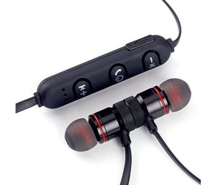 IX7 Magnetic Wireless Bluetooth Sports Earphone With Mic and Volume Control - Assorted - Zoom Image 9