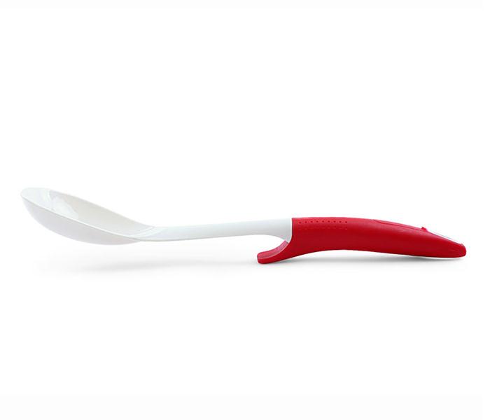 Royalford RF7126 Service Spoon - Red and White - Zoom Image 1