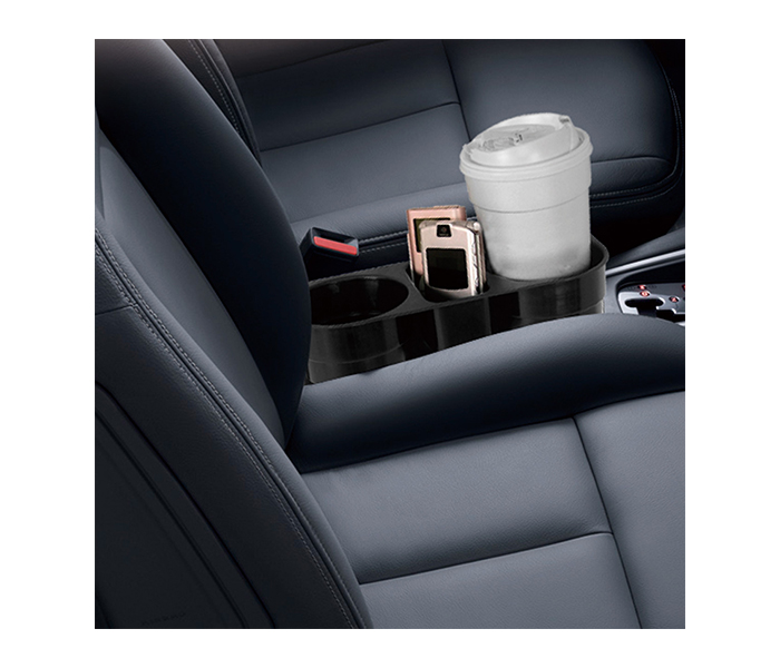 Taqdeer 907-1019 Car Cup Holder for Every Car - Grey - Zoom Image 2