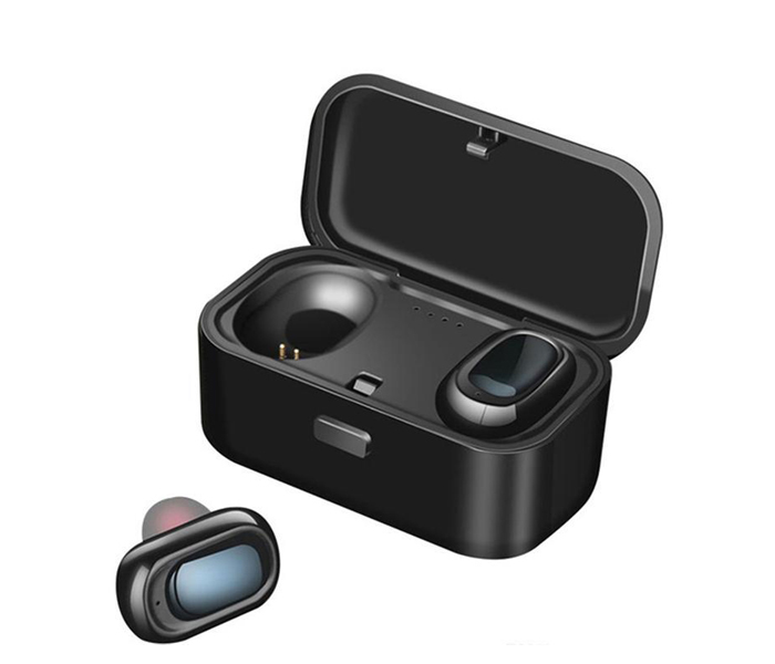 L1 TWS IPX5 Waterproof Bluetooth 4.2 Wireless Headset Pair - Black - Zoom Image 2