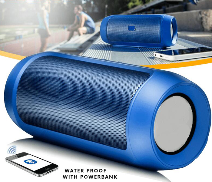 Charge 2 plus Splash Proof Portable Wireless Bluetooth Speaker with USB Charge Out - Multi Colour - Zoom Image 3