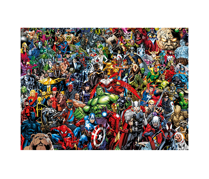 Clementoni 39411 Marvel Adult Puzzle - 1000 Pieces - Zoom Image 2