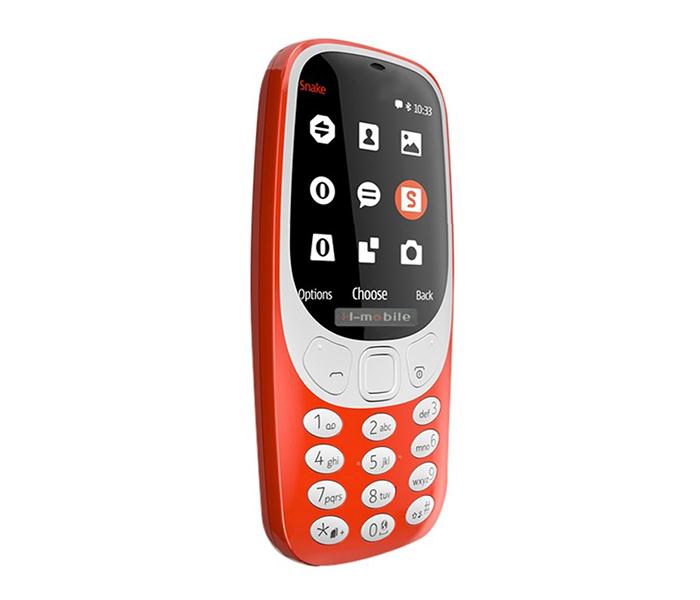 H-mobile 3310 1.7-inch Dual SIM 2G 0.3MP Camera Phone - Red - Zoom Image 2