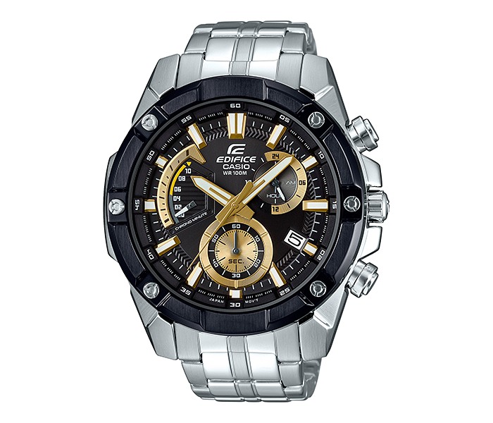 Casio Edifice EFR-559DB-1A9VDF Mens Analog Watch Silver and Black - Zoom Image