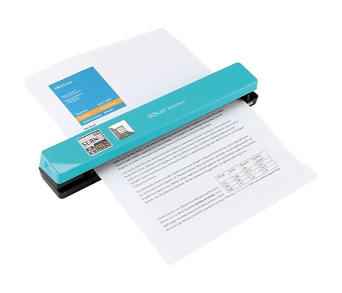 IRIS 458845 Scan Anywhere 5 Portable Scanner Turquoise - Zoom Image 2