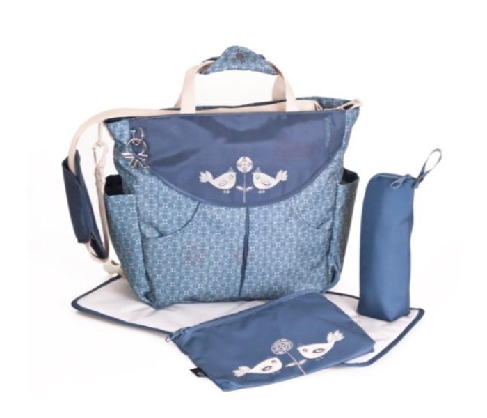 Okiedog 38001 Diaper Bag Tweet Tweet Sumo Blue - Zoom Image