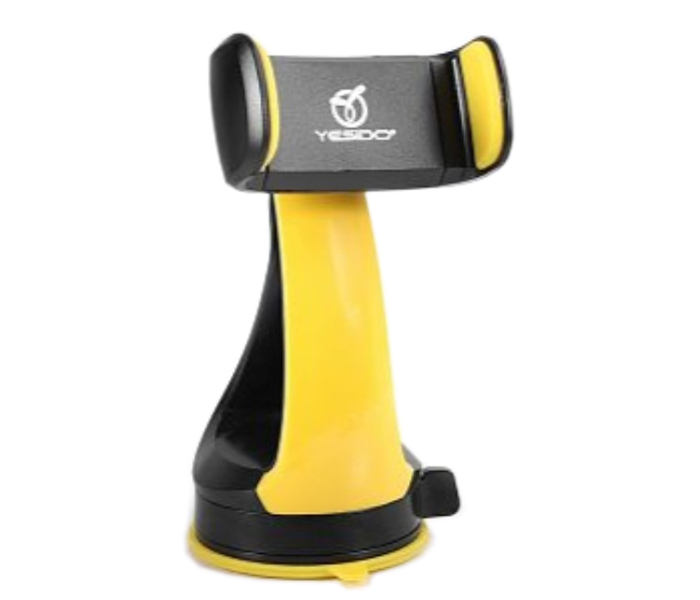 Yesido YCH-C1 Smart Car Mount Mobile Holder Black and Yellow - Zoom Image