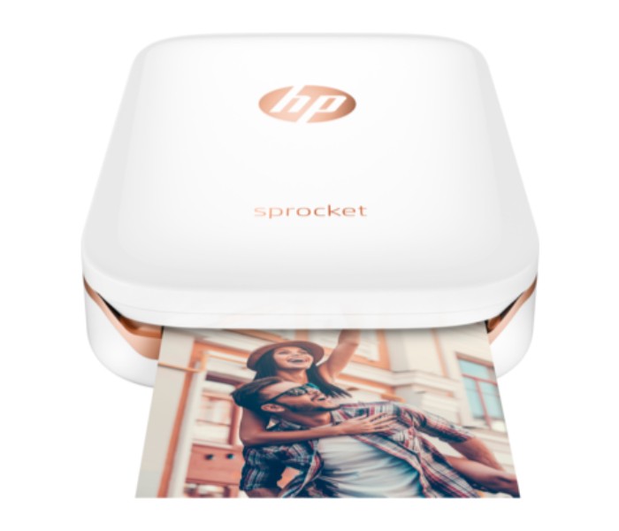 HP Z3Z91A Sprocket Photo Printer White - Zoom Image 2