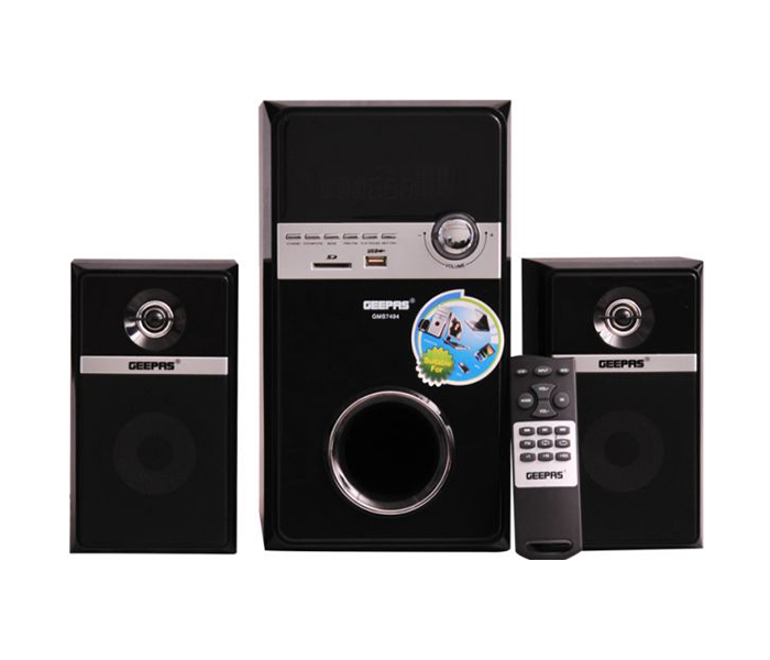 Geepas GMS7494N 2.1 Channel Home Theater System with Multimedia Speaker, Black - Zoom Image