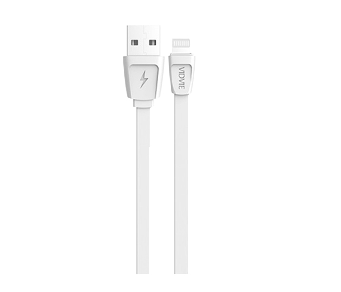 Vidvie CB-408 Data Cable for Apple iPhone - 1 Meter, White - Zoom Image 3