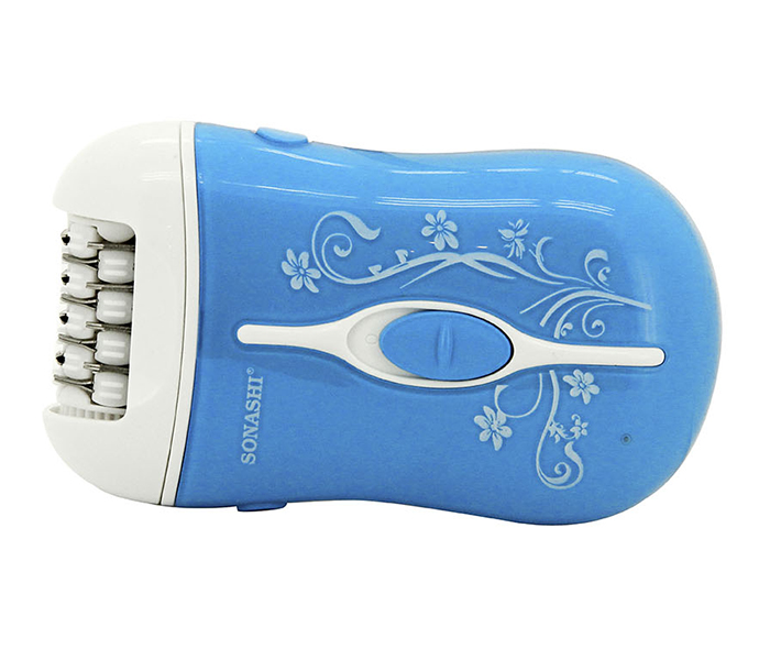 Sonashi SLD-817 Rechargeable Lady Epilator, Blue - Zoom Image 4