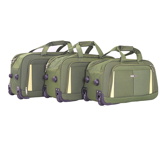 Para John PJDB3108AG Duffle Bag Set - Army Green, 3 Pieces - Zoom Image