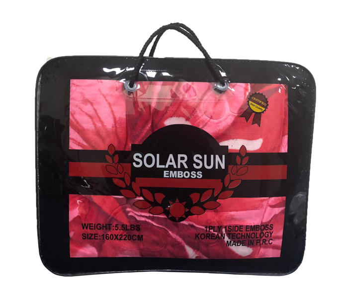 Solar Sun Emboss Single Blanket 160 x 220 CM- MultiColour - Zoom Image