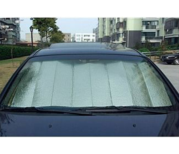 Si Auto Silver Foil Sunshade for Car, Silver - Zoom Image 2