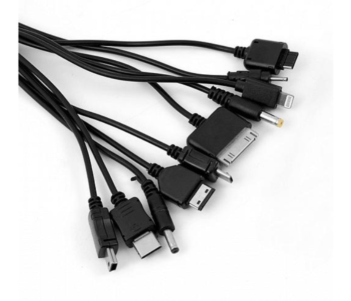 Auto 10 in 1 USB Mobile Charging Cable Set A10MCS Assorted - Zoom Image 1