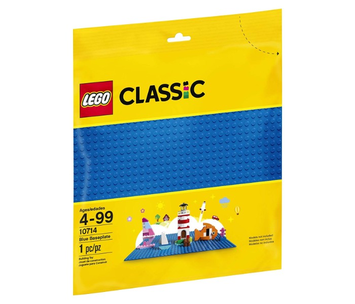 Lego Classic 10714  Baseplate Blue - Zoom Image 3