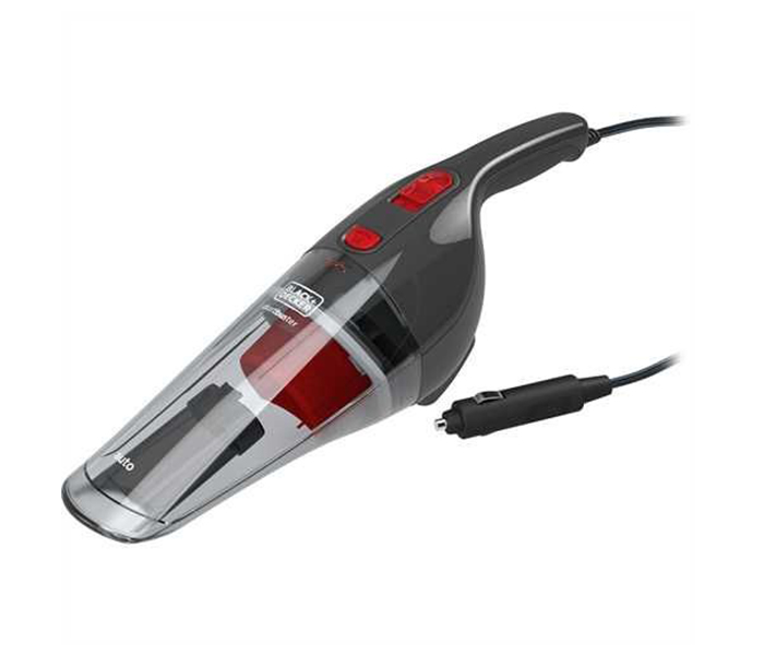 Black and Decker NV1200AV-B5 12V DC EPP Dustbuster Auto Car Vacuum Cleaner - Grey and Red - Zoom Image 4