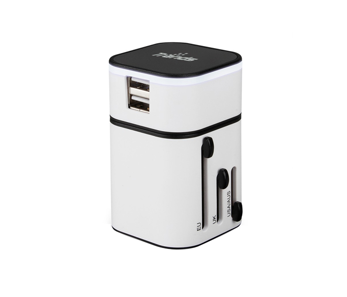 Trands TR-AD8484 Universal Travel Adapter - White - Zoom Image 4