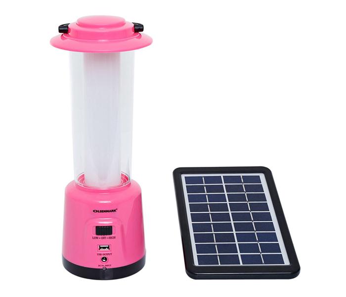 Olsenmark OMSE2681 Rechargeable Solar Emergency Lantern - Zoom Image 1