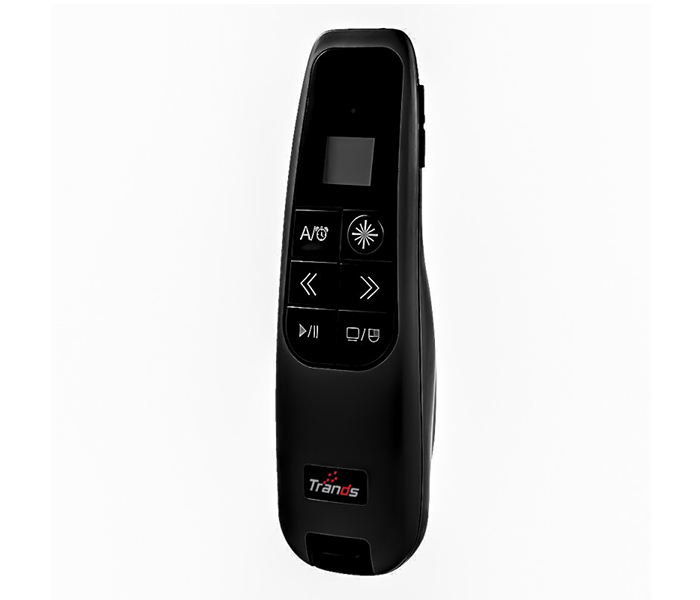 Trands TR-WP4329 Wireless Presenter with Air Mouse & Timer - Black - Zoom Image 5