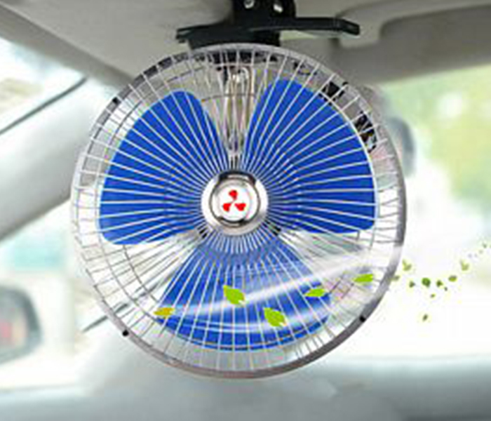 Premier 8-inch Oscillating Fan with Clip - Multicolor - Zoom Image 3