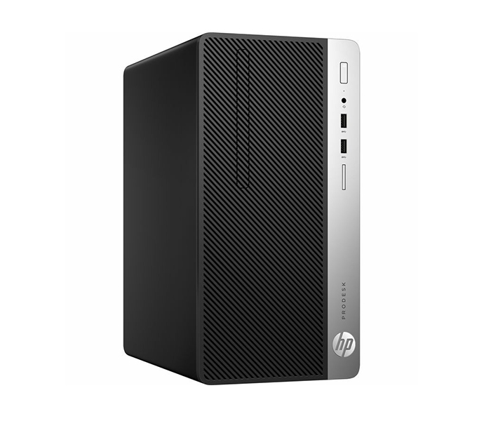 HP PRO DESK 400 G4 HD Display Intel Core i7-7700 1TB HDD 4GB RAM Micro Tower Desktop - Black - Zoom Image 1