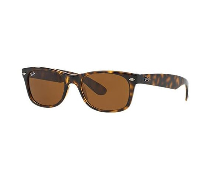 Ray Ban RB2132 710/55 Wayfarer Havana Frame & Brown Color Mirrored Sunglasses for Women - Zoom Image