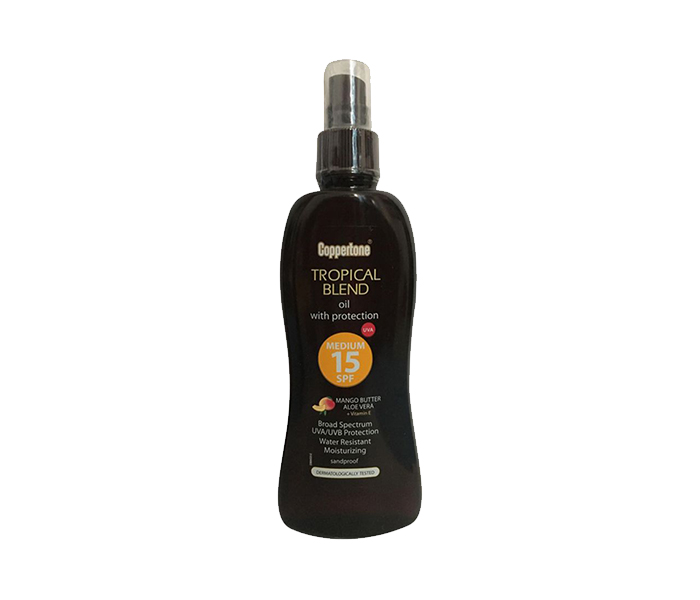 Coppertone N11305001A Tanning Mango Butter Oil - 200ml - Zoom Image