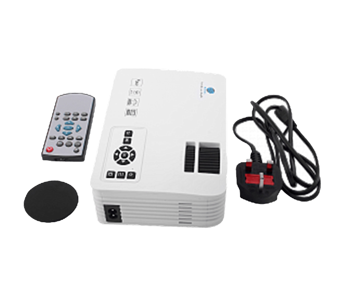 BSNL A36 WiFi Ready LED Projector with Remote Control, White - Zoom Image 4