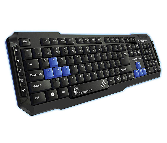 Dragon War GK-001 Desert Eagle Water Desistant Gaming Keyboard - Black - Zoom Image 5