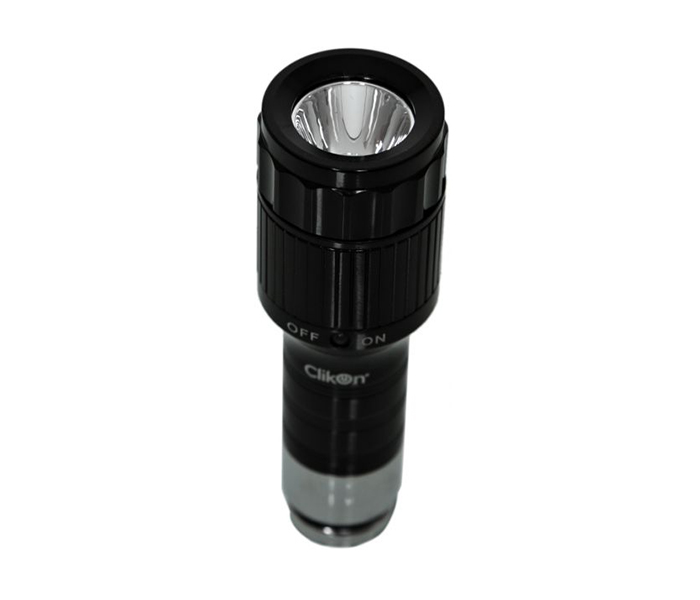 Clikon CK5028 Car Rechargeable LED Flash Light - Black - Zoom Image 1