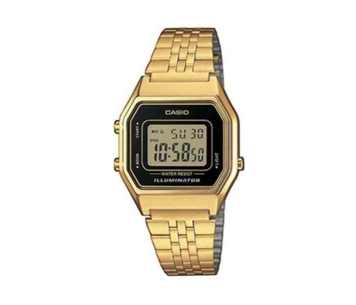 Casio LA680WG-1DF Womens Digital Watch Gold - Zoom Image 3