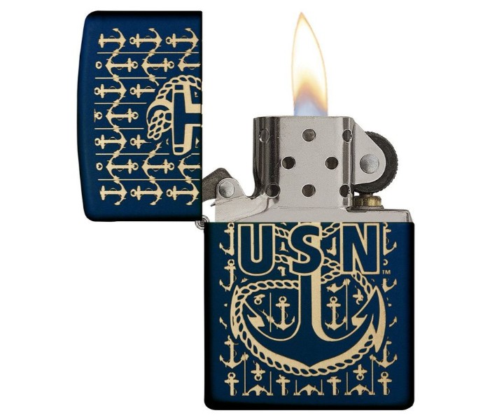 Zippo 29122 US Navy Lighter Blue - Zoom Image 1