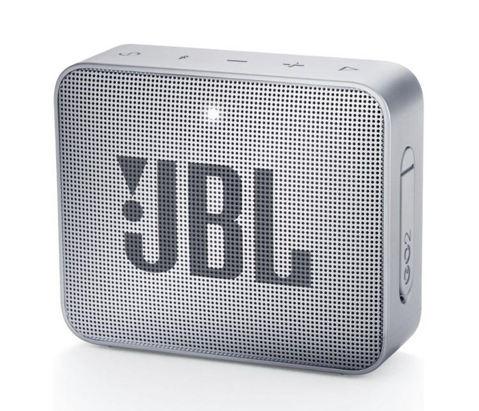 JBL GO 2 Rechargeable Waterproof Bluetooth Speaker - Ash Gray - Zoom Image 2