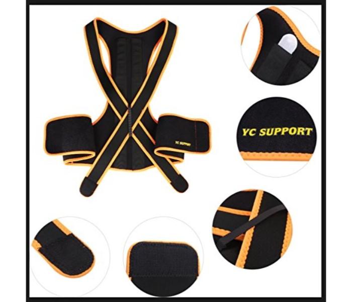 Posture Correcter Back Brace, Adjustable Breathable Comfort Clavicle & Shoulder Back Support Brace for Women and Men,Best Lower Back Support, Black - Zoom Image 2