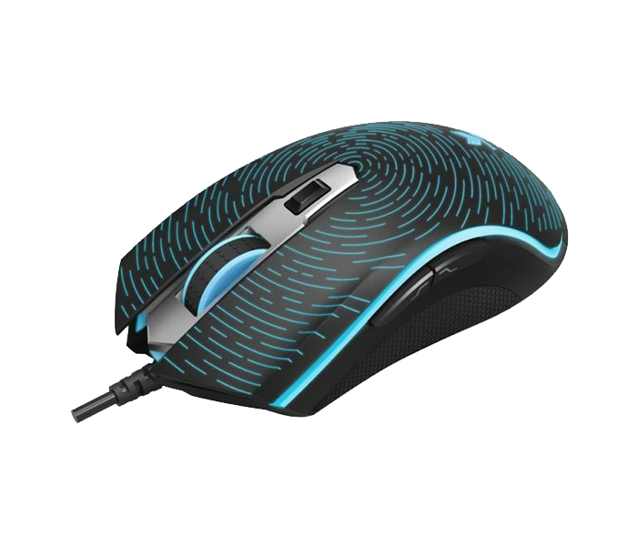 Rapoo V12 Vpro Wired Optical Gaming Mouse - Black 16110 - Zoom Image 2