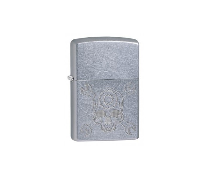 Zippo 29693 Skull Wrenches Lighter Silver - Zoom Image