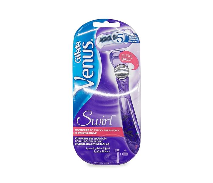 Gillette N12277359A Venus Swirl Flexi Ball Razor Purple - Zoom Image