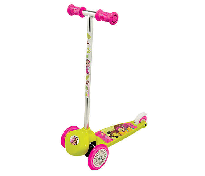 Smoby 750200 Masha 3 Wheels Twist Scooter - Zoom Image