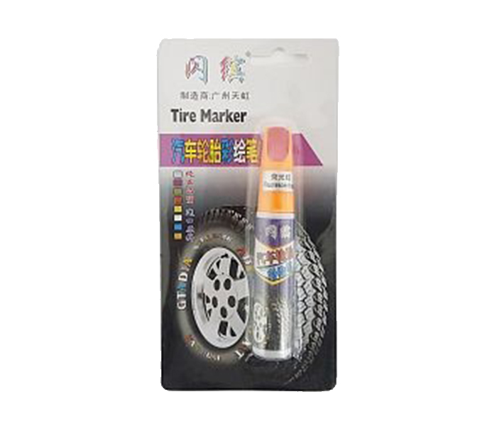 Universal Waterproof Car Permanent Paint Tire Marker Pen, Red - Zoom Image 1