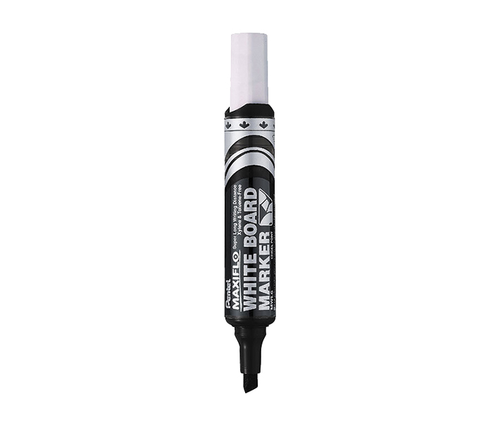 Pentel PE-MWL6-A White Board Marker with Medium Chisel Tip - Black - Zoom Image 3