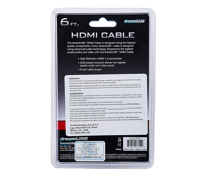 I Sound DGPS3-3829 1.8m High Speed HDMI Cable - Black - Zoom Image 2