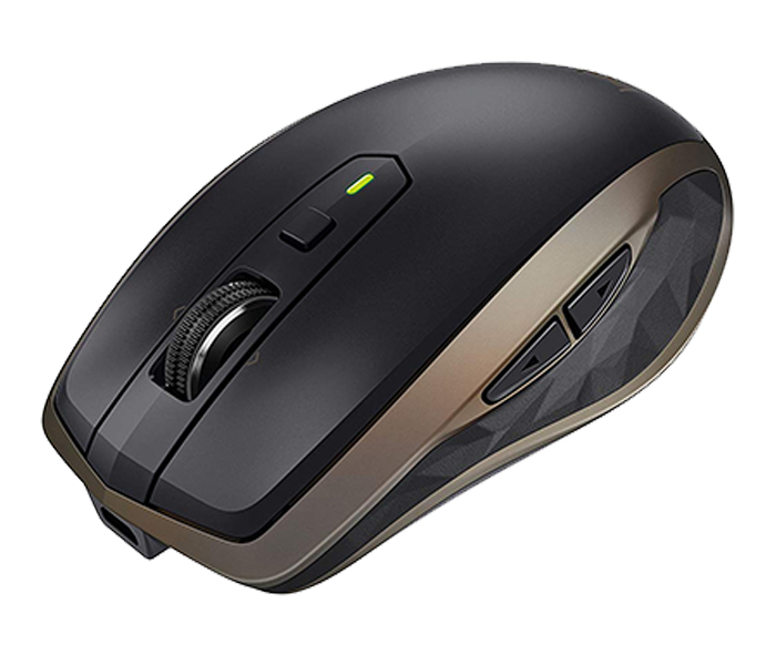 Logitech 910-004374 MX Anywhere 2 Wireless Mouse - Gold & Black - Zoom Image 2