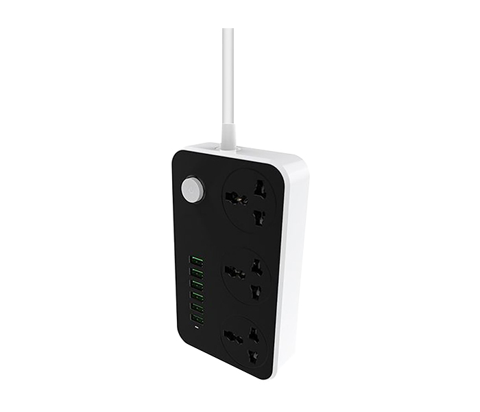 belking 6 USB Port Socket Extention - Black - Zoom Image 2