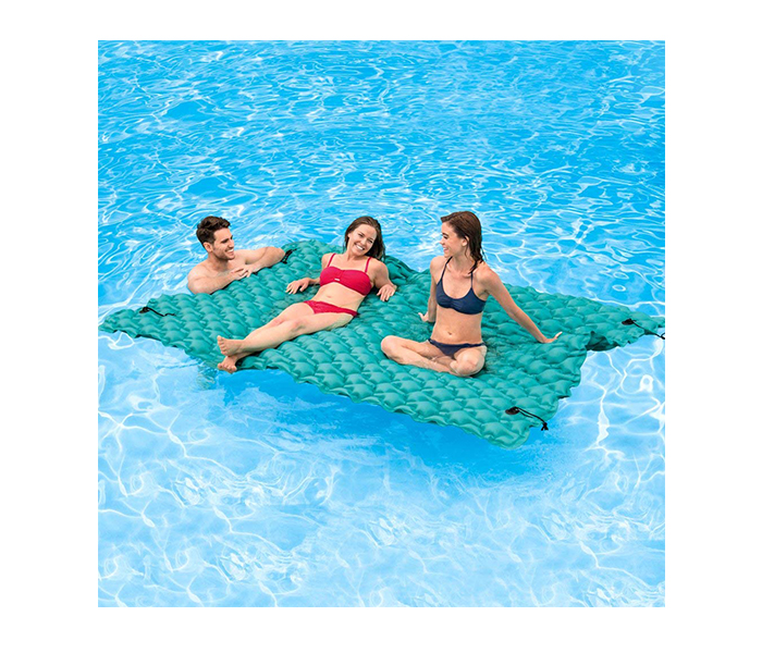 Intex ZX-56841 290 x 213CM Giant Floating Mat - Blue - Zoom Image 2