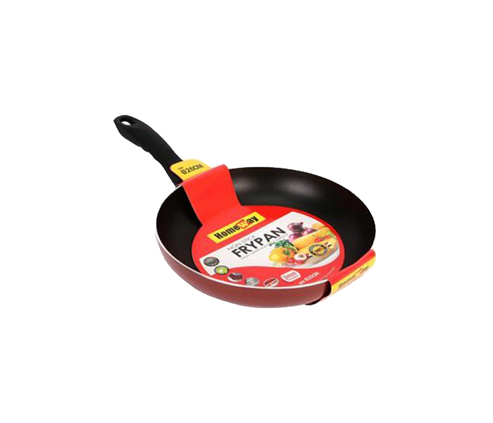 Homeway FP 202 26Cm Nonstick Fry Pan - Red - Zoom Image 2